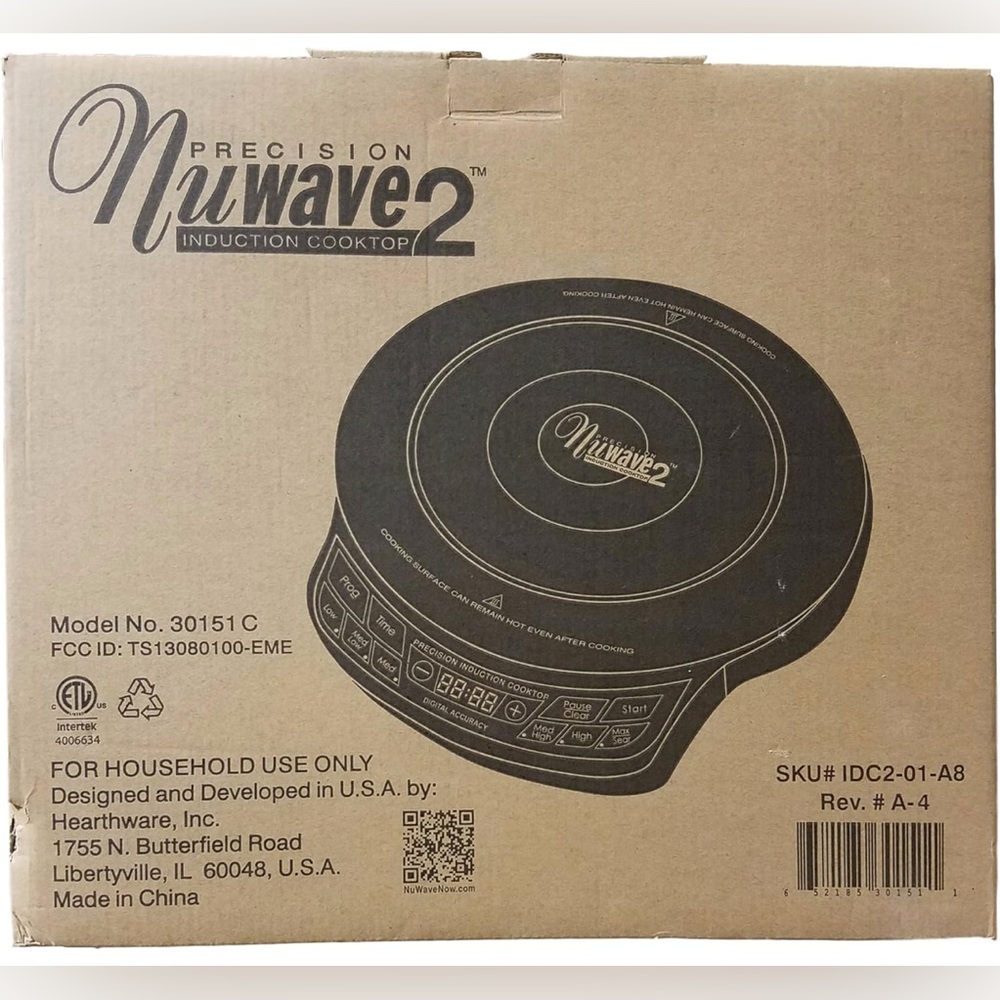 NuWave2 Precision Induction Cooktop - Picture 2 of 2